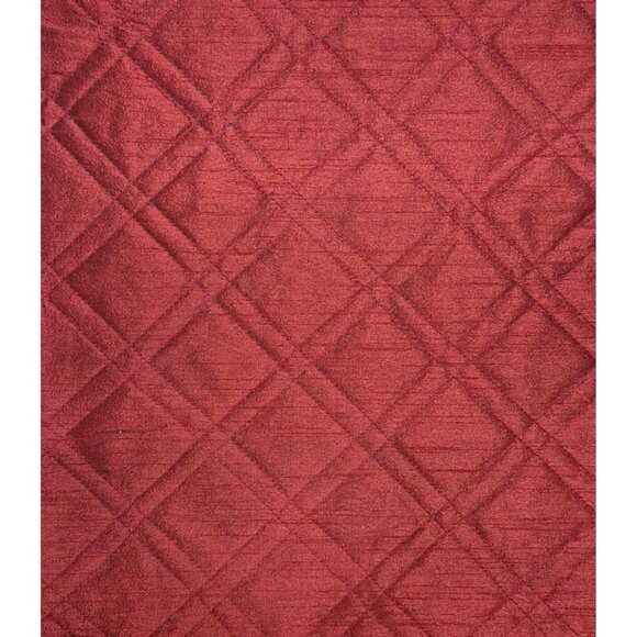 NWOT Earl & Wilson Christmas Quilted Holly Red & Green Table Runner 72" x 14" - Picture 3 of 7